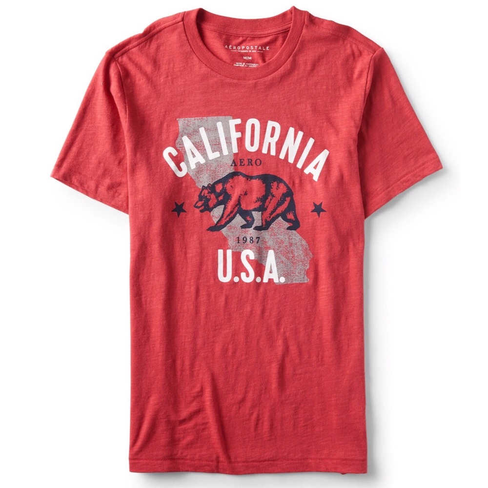 Aero• Men’s California Bear Graphic Tee